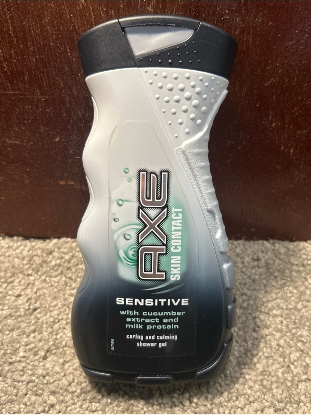 AXE Skin Contact Sensitive Calming Shower Gel Cucumber Extract Milk 250ml 8.5oz